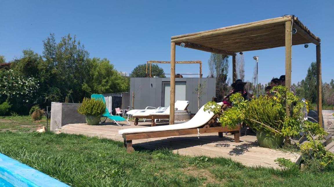 Tiny Colchagua Cabanas Y Padel Apartman Santa Cruz Kültér fotó