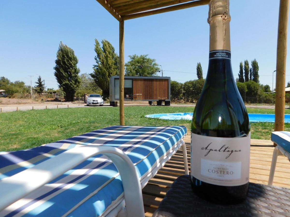 Tiny Colchagua Cabanas Y Padel Apartman Santa Cruz Kültér fotó
